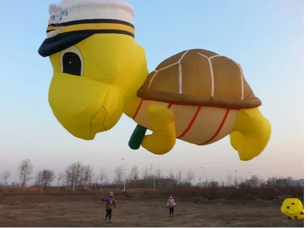 Cometa windsock 3d Черепаха большой кайт adulto ripstop нейлоновая ткань большая длинная леска