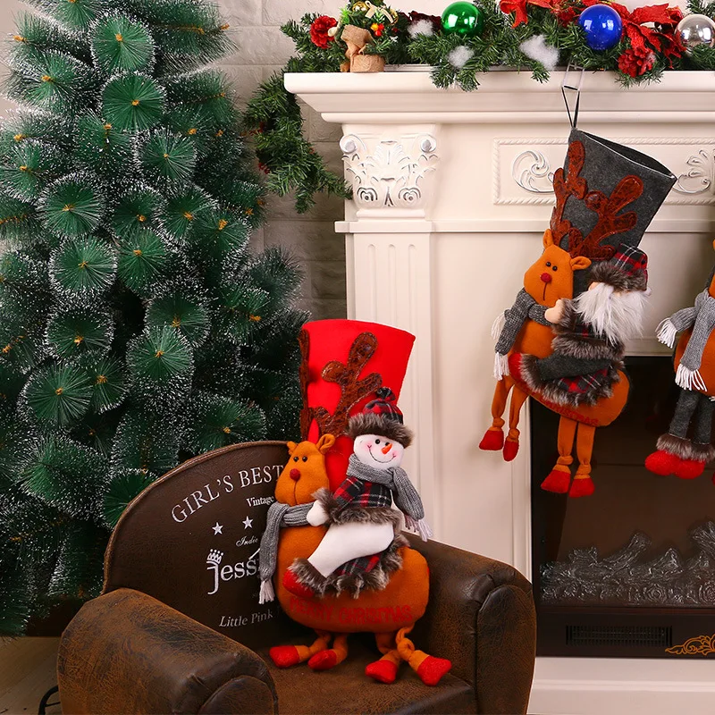 50cm Large Cute Santa Claus Snowman Elk Christmas Socks Gift Box Candy Gift Bag Xmas Tree Decor New Year Christmas Decorations E
50cm Large Cute Santa Claus Snowman Elk Christmas Socks Gift Box Candy Gift Bag Xmas Tree Decor New Year Christmas Decorations E