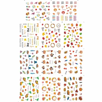 11 PACKS / LOT NAIL ART 3D SIMULATION BACK ADHESIVE NAIL STICKER AUTUMN FALL MAPLE LEAF PUMPKIN TURKEY THANKSGIVING E446-456
11 PACKS / LOT NAIL ART 3D SIMULATION BACK ADHESIVE NAIL STICKER AUTUMN FALL MAPLE LEAF PUMPKIN TURKEY THANKSGIVING E446-456