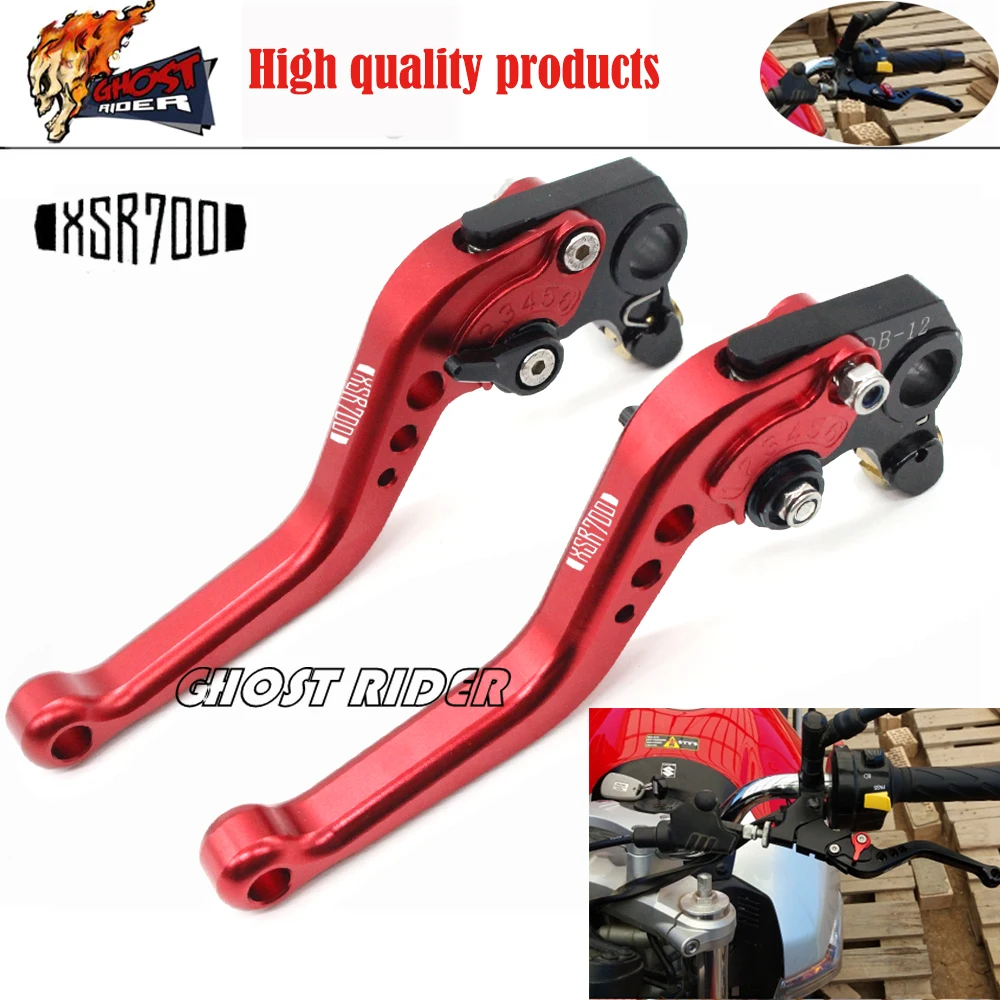 For YAMAHA XSR 700 XSR700 2016 2017 Motorcycle Accessories Short Brake Clutch Levers LOGO XSR700
For YAMAHA XSR 700 XSR700 2016 2017 Motorcycle Accessories Short Brake Clutch Levers LOGO XSR700