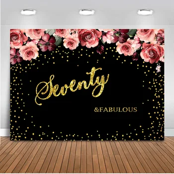 Seventy Fabulous Backdrop for Photography Happy Birthday Background for Photo Studio Floral Party Decoration Banner Props 560
Seventy Fabulous Backdrop for Photography Happy Birthday Background for Photo Studio Floral Party Decoration Banner Props 560