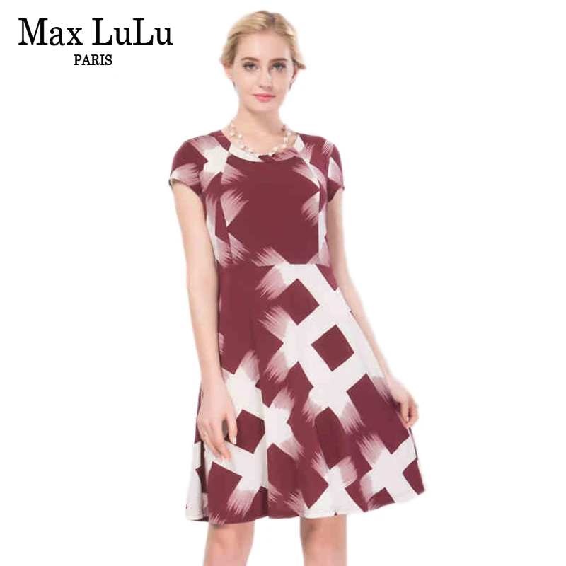 Max LuLu Europe Brief Women Summer Bodycon Dress Brand Clothing 2017 Plaid Designer Woman Red Dresses O-neck Slim Roupa Feminina
Max LuLu Europe Brief Women Summer Bodycon Dress Brand Clothing 2017 Plaid Designer Woman Red Dresses O-neck Slim Roupa Feminina