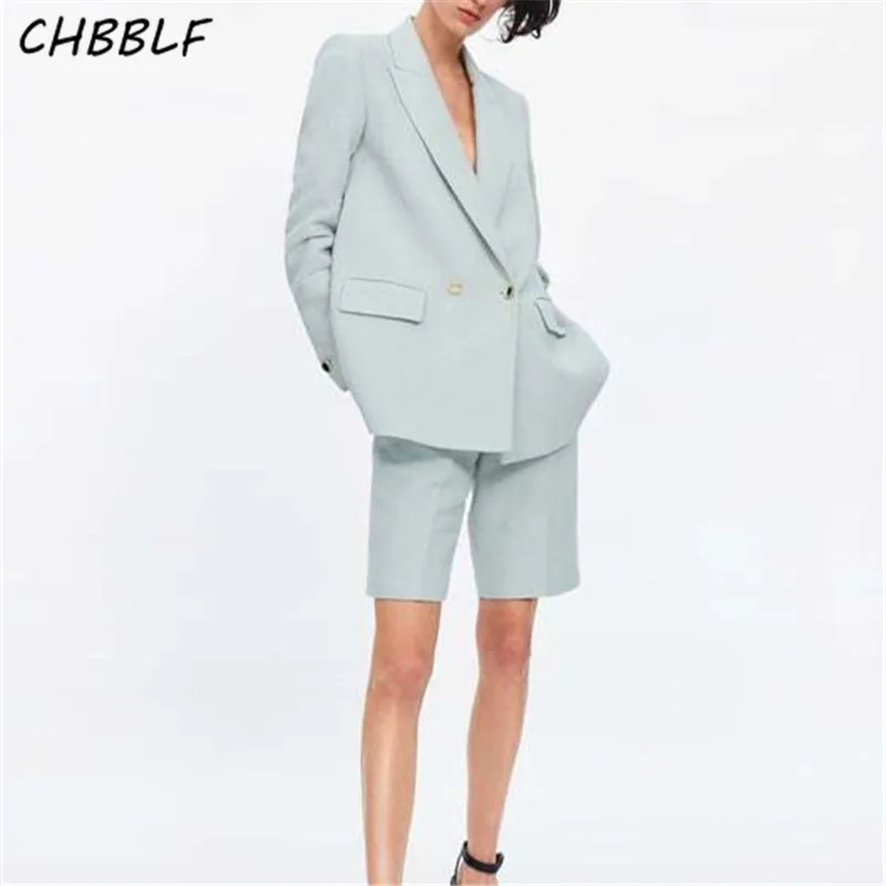 CHBBLF women stylish pockets blazer double breasted long sleeve coats office wear casual outerwear tops DFT27323
CHBBLF women stylish pockets blazer double breasted long sleeve coats office wear casual outerwear tops DFT27323