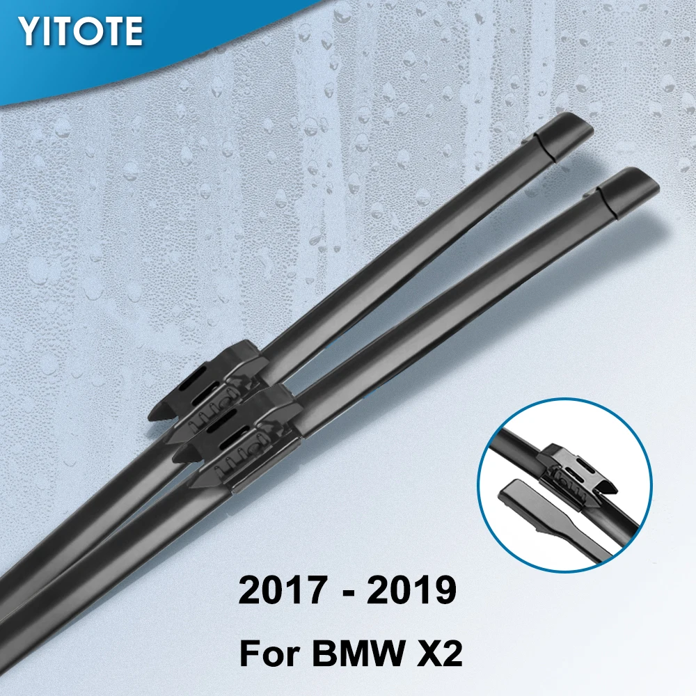 YITOTE Windscreen Wiper Blades for BMW X2 F39 sDrive 18i 20i 18d xDrive 20d 25d 18d 20i Fit Top Lock Arms 2017 2018 2019
YITOTE Windscreen Wiper Blades for BMW X2 F39 sDrive 18i 20i 18d xDrive 20d 25d 18d 20i Fit Top Lock Arms 2017 2018 2019