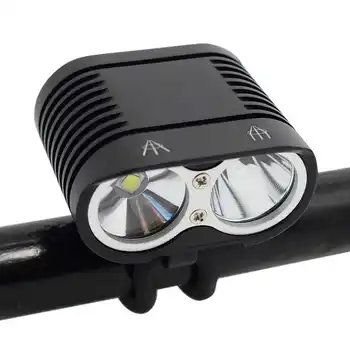 New Arrival Mountain Road Bicycle Front Light 2x XM-L2 LED Waterproof Black with 6400mAh Rechargeable Headband Bike Accessories
New Arrival Mountain Road Bicycle Front Light 2x XM-L2 LED Waterproof Black with 6400mAh Rechargeable Headband Bike Accessories