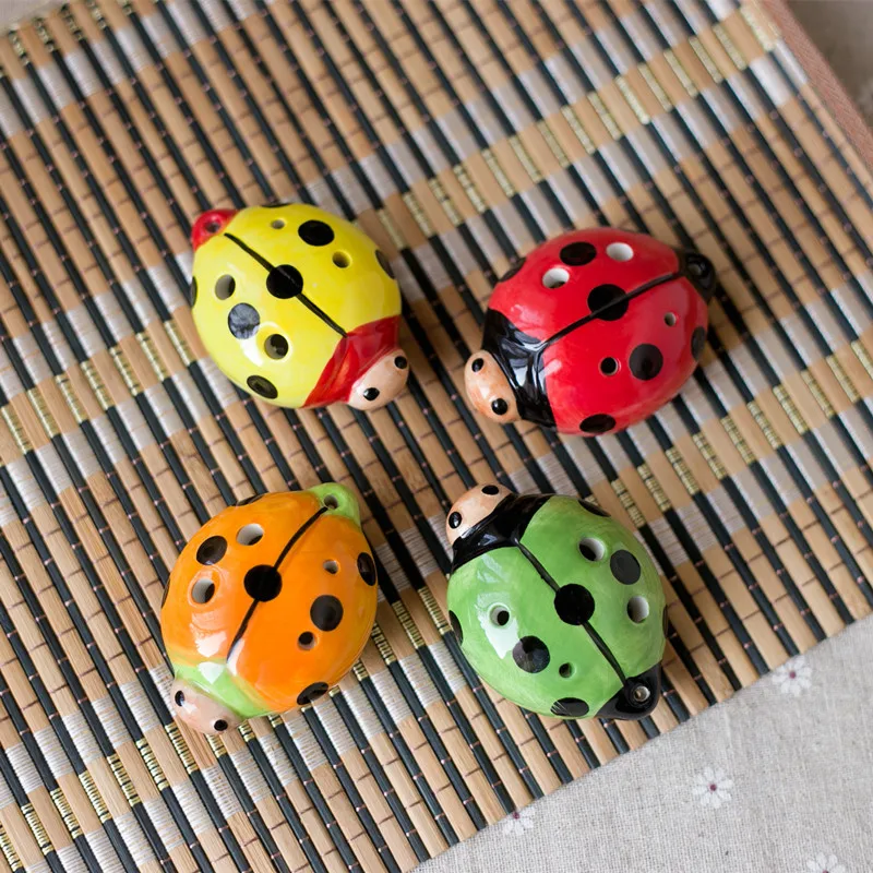 6 Kong Tao flute wholesale lady beetle (green) ocarina handicraft ocarina toys for children
6 Kong Tao flute wholesale lady beetle (green) ocarina handicraft ocarina toys for children
