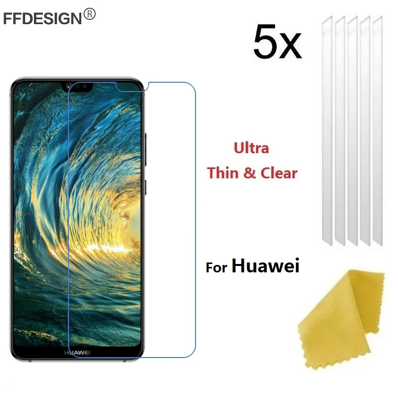 5x Защитная пленка для экрана с ЖК экраном Huawei P20 Lite Pro Honor 9 P10 P8 P9 2017 (не стекло)