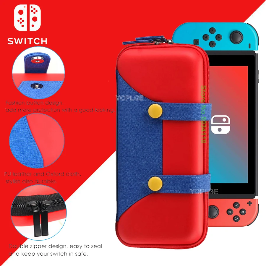 Nintend Switch Carry Storage Bag Portable Protective Hard Case Handbag for Nintendo Switch Nintendoswitch Console & Accessories
Nintend Switch Carry Storage Bag Portable Protective Hard Case Handbag for Nintendo Switch Nintendoswitch Console & Accessories