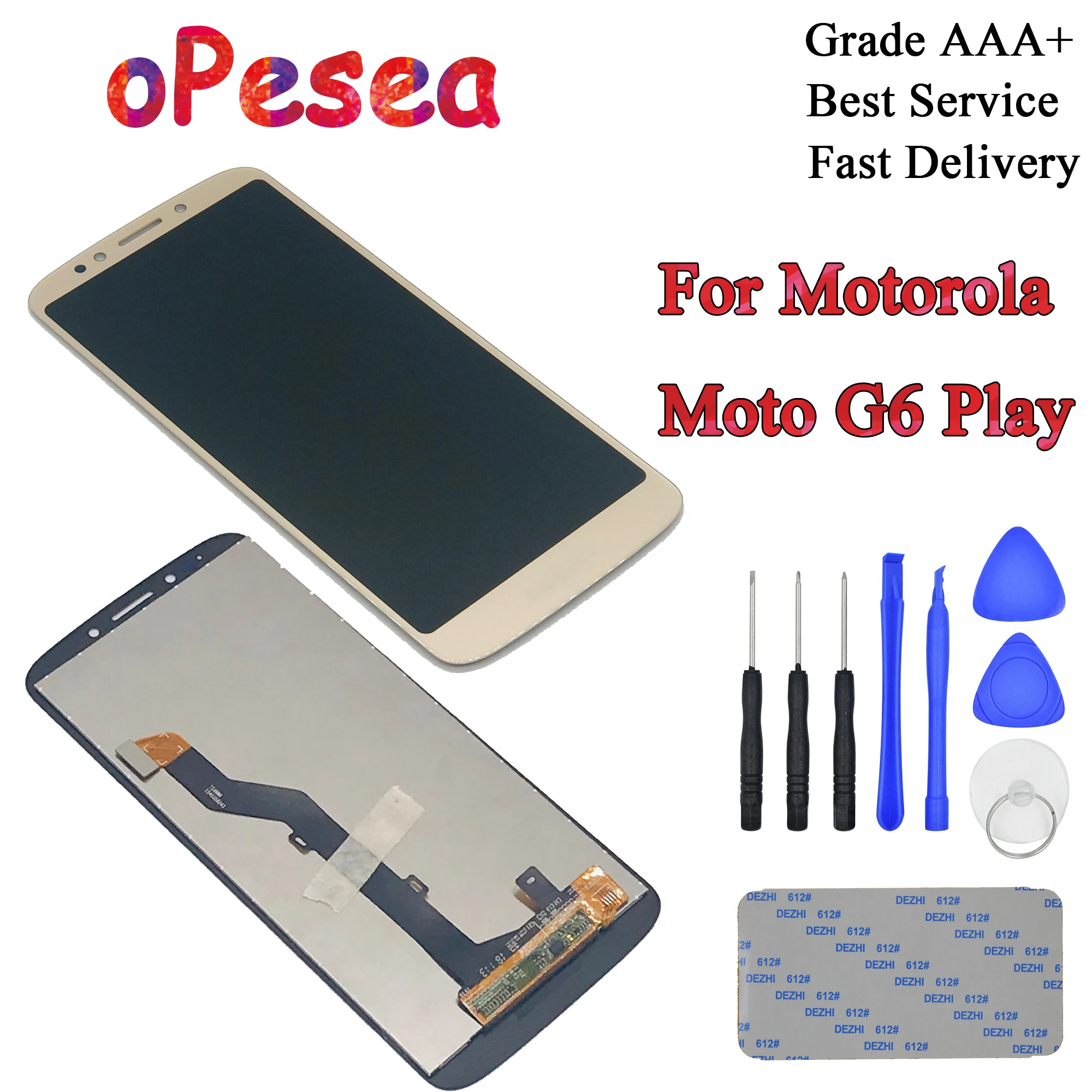 oPesea 5.5'' For Motorola Moto G6 Play LCD XT1922 LCD Display Panel Touch Screen Digitizer Assembly
oPesea 5.5'' For Motorola Moto G6 Play LCD XT1922 LCD Display Panel Touch Screen Digitizer Assembly