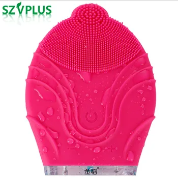 Facial Face Skin Cleansing Massager Brush Silicone Vibration Scrubber Anti-age Pore Clear Blackheads Remover facial massager
Facial Face Skin Cleansing Massager Brush Silicone Vibration Scrubber Anti-age Pore Clear Blackheads Remover facial massager