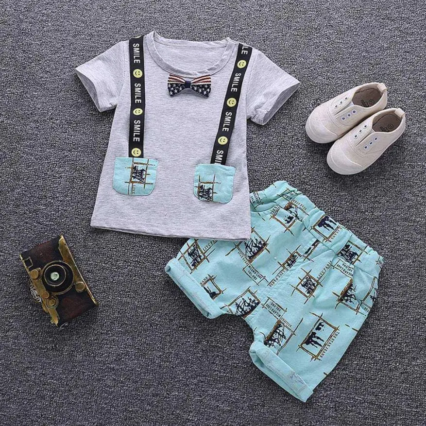 4 Colors 2Pcs Infant Baby Kids Boys Letter Print Smile Tops+Pants Outfits Clothes Set adorable smart August 8
4 Colors 2Pcs Infant Baby Kids Boys Letter Print Smile Tops+Pants Outfits Clothes Set adorable smart August 8