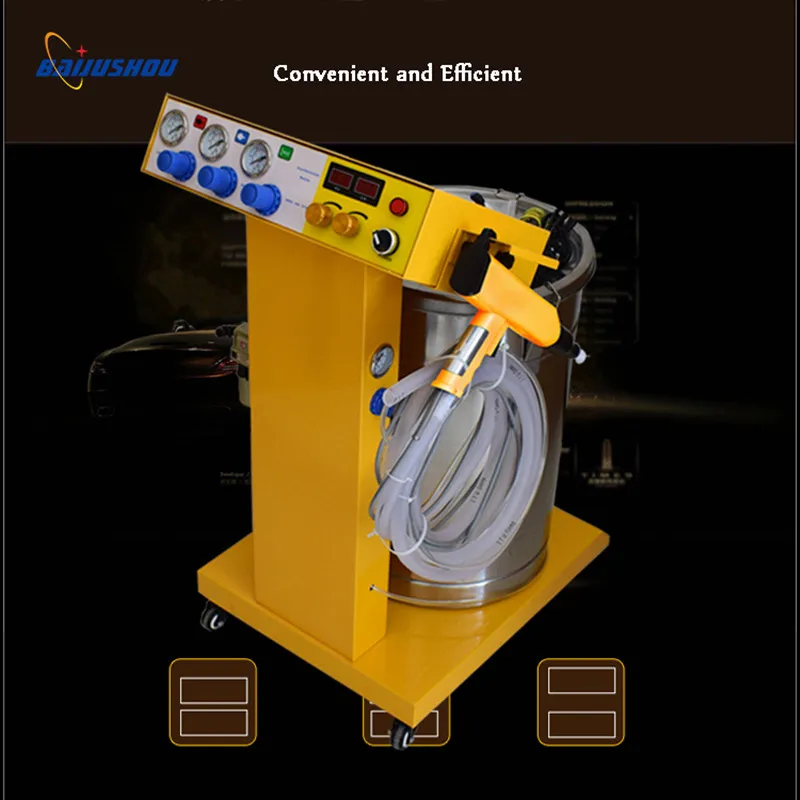 Spray Gun Powder Injection Machine Plastic Powder Sprayer Powder Painting Machine Applicator
Spray Gun Powder Injection Machine Plastic Powder Sprayer Powder Painting Machine Applicator