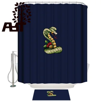 Art Store Navy Egyptian Cobra Shower Curtain Bath Sets With Rugs Shower Curtain Sets Bathroom Decor Set Toilet Modern Indoor
Art Store Navy Egyptian Cobra Shower Curtain Bath Sets With Rugs Shower Curtain Sets Bathroom Decor Set Toilet Modern Indoor