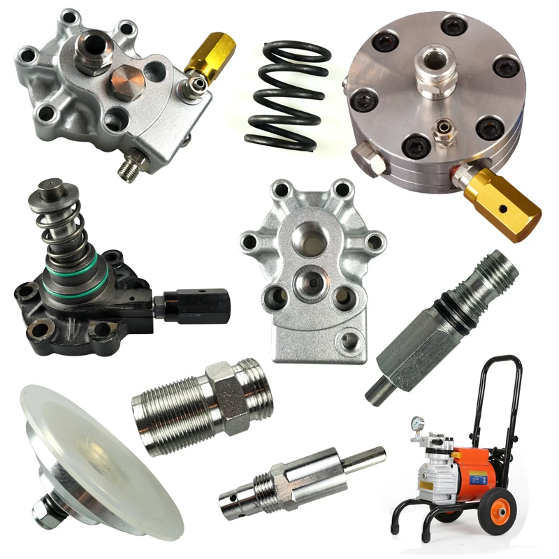 Airless High Pressure Spraying Machine Fittings Diaphragm Spraying Machine Latex Paint Spraying Machine Top Cover Aluminum Block
Airless High Pressure Spraying Machine Fittings Diaphragm Spraying Machine Latex Paint Spraying Machine Top Cover Aluminum Block