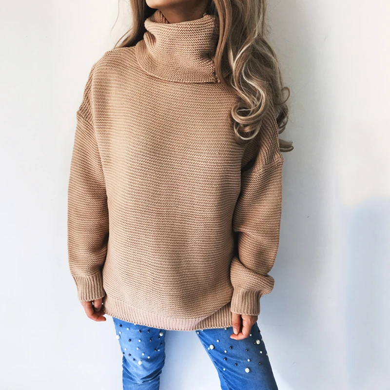 Autumn Sweater Women 2019 winter sweater female turtleneck Pullovers loose green knitted Fashion Pullover shirt sweaters women
Autumn Sweater Women 2019 winter sweater female turtleneck Pullovers loose green knitted Fashion Pullover shirt sweaters women