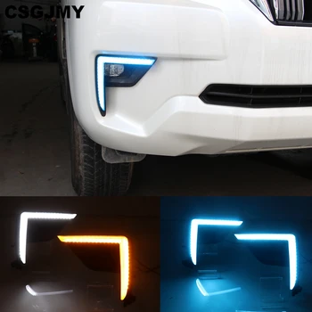 CSGJMY 1Set For Toyota Land Cruiser Prado FJ150 2018 2019 Flowing Turn Signal Function Car DRL LED Daytime Running Light
CSGJMY 1Set For Toyota Land Cruiser Prado FJ150 2018 2019 Flowing Turn Signal Function Car DRL LED Daytime Running Light