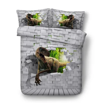 Single bed sheets 4 piece dinosaur bedding Double 6pcs queen size Raptors duvet cover set king sheets for boys teens gift
Single bed sheets 4 piece dinosaur bedding Double 6pcs queen size Raptors duvet cover set king sheets for boys teens gift