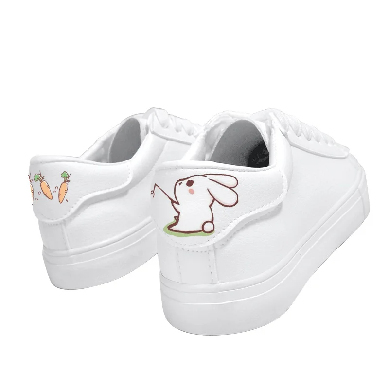 New Spring Summer Cute Hand Painted Sneakers Women White Shoes 2019 PU Casual Shoes Flat Heel Skate Footwear
New Spring Summer Cute Hand Painted Sneakers Women White Shoes 2019 PU Casual Shoes Flat Heel Skate Footwear