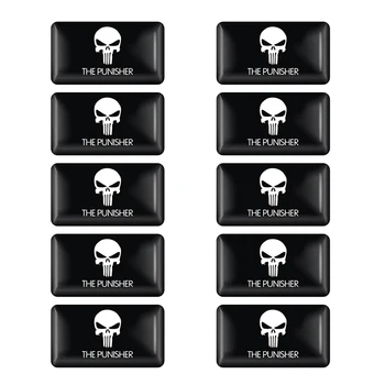 10pcs Cool The Punisher small Decorative sticker Emblem Badge Decals for BMW Lada OPEL Toyota Honda Kia Car styling accessories
10pcs Cool The Punisher small Decorative sticker Emblem Badge Decals for BMW Lada OPEL Toyota Honda Kia Car styling accessories