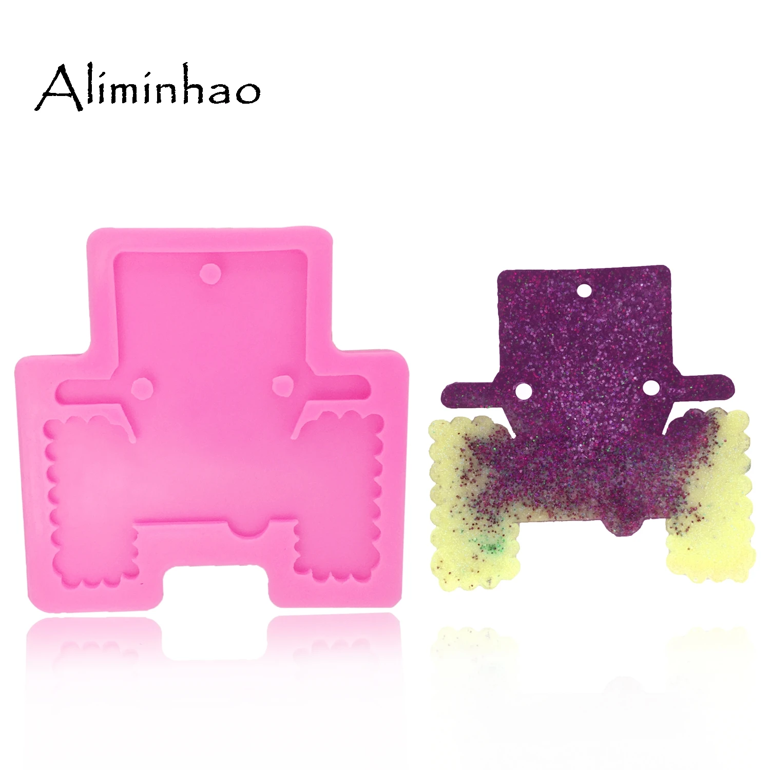 DY0067 Shiny car silicone mold for Key chain Pendant with hole moulds polymer clay DIY Jewelry Making epoxy Resin mold
DY0067 Shiny car silicone mold for Key chain Pendant with hole moulds polymer clay DIY Jewelry Making epoxy Resin mold