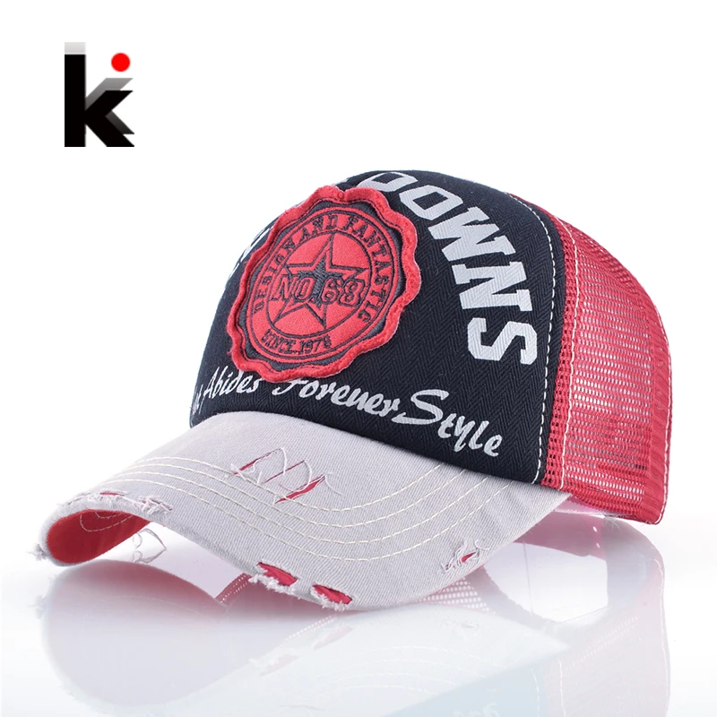 Sun Hat For Women Five-Pointed Star Embroidery Applique Breathable Mesh Baseball Cap Hip Hop Hats For Men Colorful Casquette
Sun Hat For Women Five-Pointed Star Embroidery Applique Breathable Mesh Baseball Cap Hip Hop Hats For Men Colorful Casquette