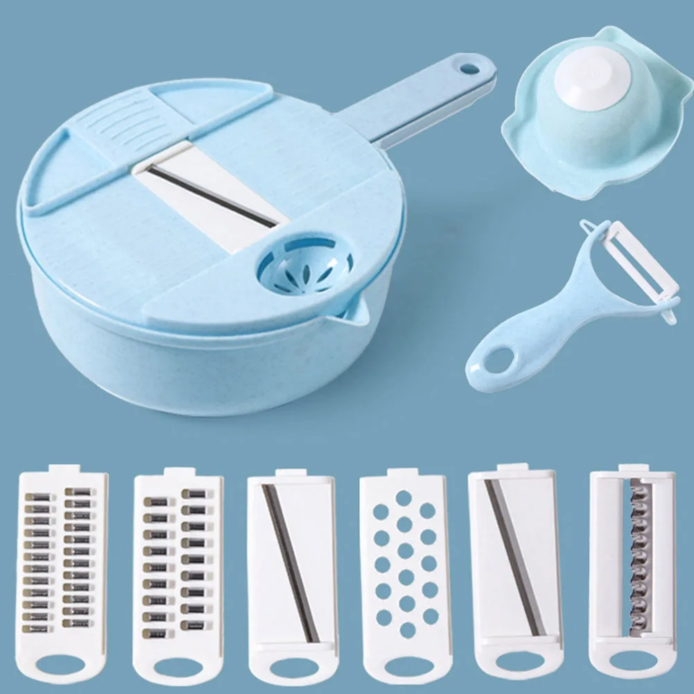 New 9 IN 1Multi-function Food Chopper Vegetable Cutter Kitchen Accessories Safe stable and durable to use High quality
New 9 IN 1Multi-function Food Chopper Vegetable Cutter Kitchen Accessories Safe stable and durable to use High quality