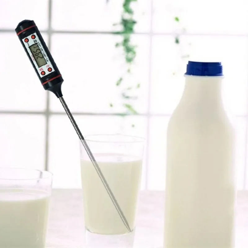 Kitchen Digital Probe Meat Thermometer Portable Kitchen Cooking BBQ Water Milk Food Thermometer Foldable Probe Kitchen Tool
Kitchen Digital Probe Meat Thermometer Portable Kitchen Cooking BBQ Water Milk Food Thermometer Foldable Probe Kitchen Tool