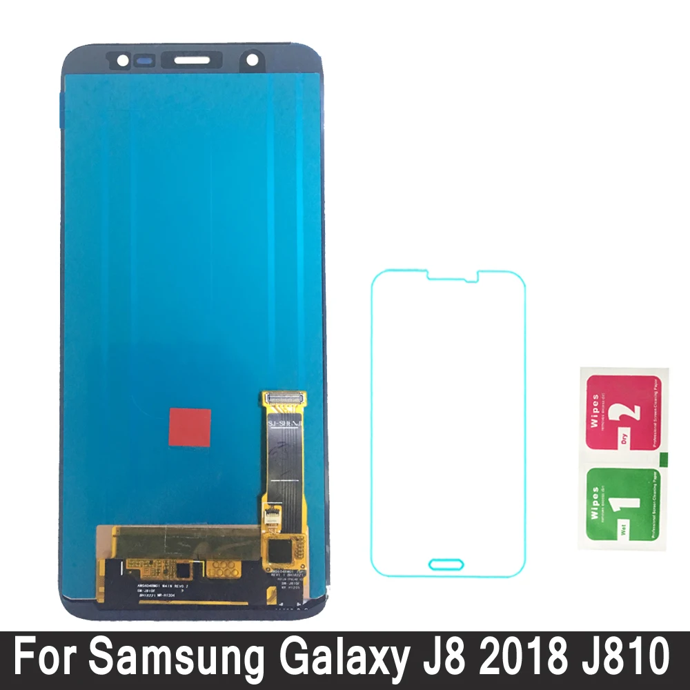 LCD For SAMSUNG Galaxy J8 2018 J810 J810F SM-J810F Display Touch Screen Replacement Adjust Brightness
LCD For SAMSUNG Galaxy J8 2018 J810 J810F SM-J810F Display Touch Screen Replacement Adjust Brightness