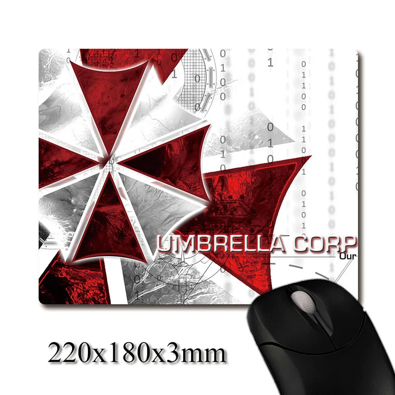 Umbrella Corporation logo of game CG printed Heavy weaving anti-slip rubber pad office mouse pad Coaster Party favor 220x180x3mm
Umbrella Corporation logo of game CG printed Heavy weaving anti-slip rubber pad office mouse pad Coaster Party favor 220x180x3mm