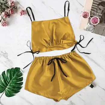 2020 Bielizna Nocna Lenceria Two Piece Set Women Sleepwear Silk Pajamas Sexy Nightwear Summer Lace Homewear Women Lingerie 40
2020 Bielizna Nocna Lenceria Two Piece Set Women Sleepwear Silk Pajamas Sexy Nightwear Summer Lace Homewear Women Lingerie 40