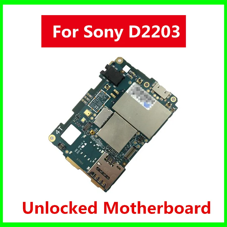Motherboard For Sony Xperia E3 D2203 Motherboard Original unlocked Logic Board For Sony Xperia E3 D2203 With Android System
Motherboard For Sony Xperia E3 D2203 Motherboard Original unlocked Logic Board For Sony Xperia E3 D2203 With Android System