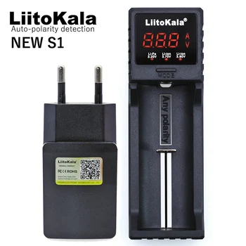 LiitoKala's new Lii-S1 Lii-100 battery charger for charging 18650 26650 AA AAA batteries with automatic polarity detection+5V 1A
LiitoKala's new Lii-S1 Lii-100 battery charger for charging 18650 26650 AA AAA batteries with automatic polarity detection+5V 1A