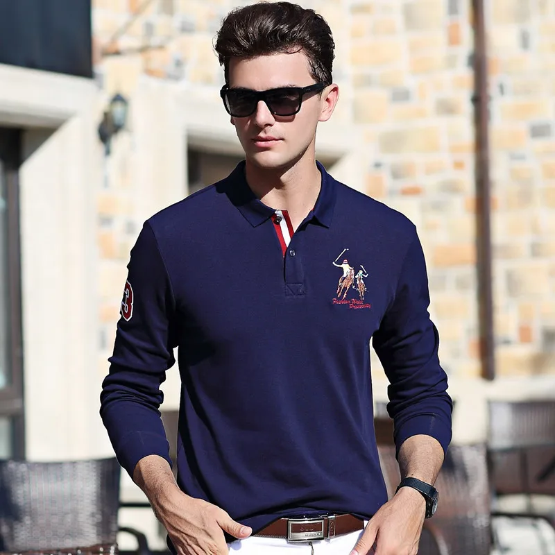 Spring autumn new arrival long sleeve cotton polo shirt men fashion brand clothing embroidery homme camisa plus size XXXL 6681
Spring autumn new arrival long sleeve cotton polo shirt men fashion brand clothing embroidery homme camisa plus size XXXL 6681