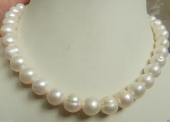 Fine gems 10-11mm white freshwater Natural pearl necklace sterling silver
Fine gems 10-11mm white freshwater Natural pearl necklace sterling silver