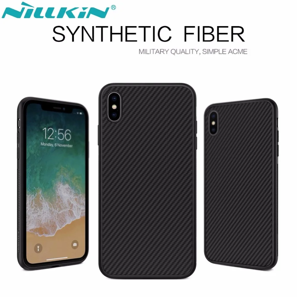 Nillkin Synthetic Fiber Carbon Plastic Back Cover for iPhone X Xs Max Ultra Thin Case for iPhone X iPhone XR
Nillkin Synthetic Fiber Carbon Plastic Back Cover for iPhone X Xs Max Ultra Thin Case for iPhone X iPhone XR