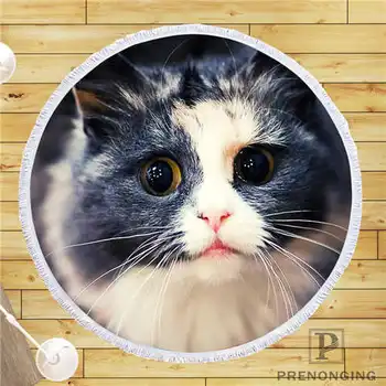Custom DIY Customized Microfiber Fabric Animals Cats (1)@1 Round Beach Blanket Towel Printed on Demand 150cm #19-01-28-96
Custom DIY Customized Microfiber Fabric Animals Cats (1)@1 Round Beach Blanket Towel Printed on Demand 150cm #19-01-28-96