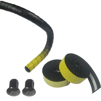 PU+EVA Bicycle Handlebar Tape Gradient Anti-slip Bike Handle Grip Wrap Belt With 2 Bar Plugs MTB Bikes Cork High Quality RR7190
PU+EVA Bicycle Handlebar Tape Gradient Anti-slip Bike Handle Grip Wrap Belt With 2 Bar Plugs MTB Bikes Cork High Quality RR7190