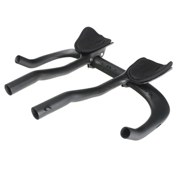 TOSEEK Full carbon TT handlebar + TT rest bar set road bike handlebar mtb 31.8*400/420/440mm UD matte bike parts black
TOSEEK Full carbon TT handlebar + TT rest bar set road bike handlebar mtb 31.8*400/420/440mm UD matte bike parts black