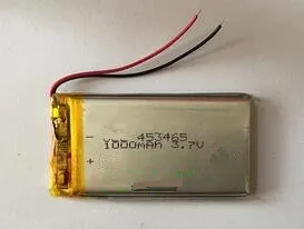 free shipping 2pcs 423467 453465 3.7v 1000mah polymer lithium rechargeable battery for MP3 MP4 MP5 speaker GPS bluetooth
free shipping 2pcs 423467 453465 3.7v 1000mah polymer lithium rechargeable battery for MP3 MP4 MP5 speaker GPS bluetooth