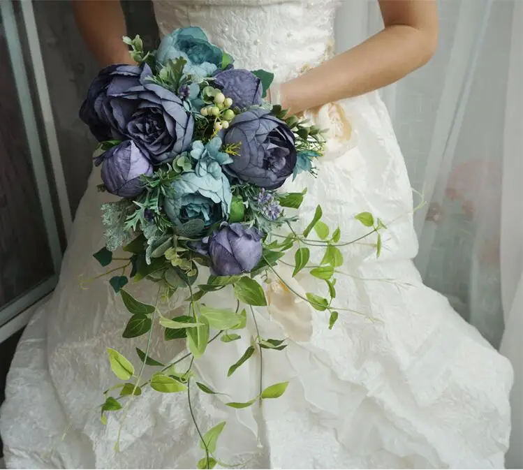Hot Sale Wedding Bouquets Artificial Bridal Bouquets Bride Flowers Wedding White Water Droplets Waterfall Wedding Flowers
Hot Sale Wedding Bouquets Artificial Bridal Bouquets Bride Flowers Wedding White Water Droplets Waterfall Wedding Flowers