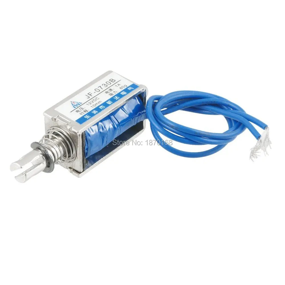 Jf-0730b 10 mm Stroke DC 12 V 1A bingkai terbuka Linear basah-katup Solenoid elektromagnet
Jf-0730b 10 mm Stroke DC 12 V 1A bingkai terbuka Linear basah-katup Solenoid elektromagnet