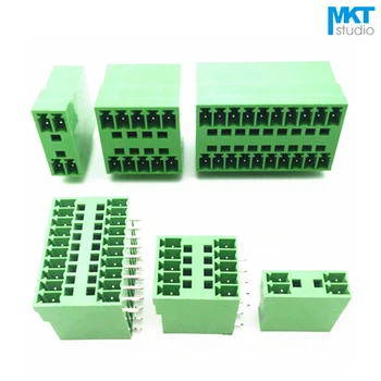 100Pcs 18P 3.81mm Pitch Double Deck Right Angle Pin Male Pluggable PCB Electrical Screw Terminal Block 2x9P
100Pcs 18P 3.81mm Pitch Double Deck Right Angle Pin Male Pluggable PCB Electrical Screw Terminal Block 2x9P