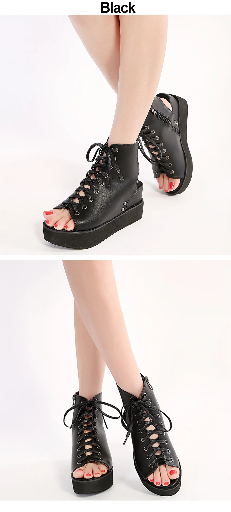 black leather