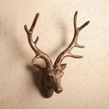 3D Deer Head Sculpture Murals Home Wall Hanging Animal Statue Decoration Resin Handmade European Village Ornament Artwork Craft
3D Deer Head Sculpture Murals Home Wall Hanging Animal Statue Decoration Resin Handmade European Village Ornament Artwork Craft