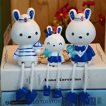 3pcs/lot Mediterranean Style Three Rabbits Crafts Furnishing Resin Handicraft Ornaments Home Car Room Decor Gifts Souvenirs
3pcs/lot Mediterranean Style Three Rabbits Crafts Furnishing Resin Handicraft Ornaments Home Car Room Decor Gifts Souvenirs