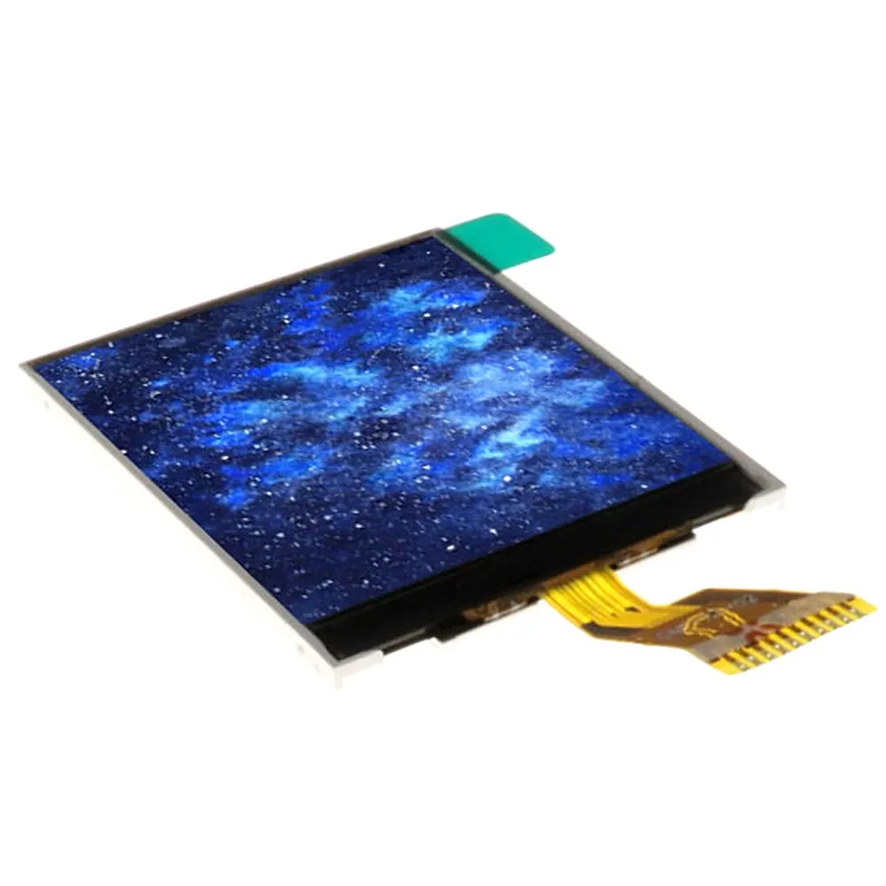 1.77 inch TFT LCD screen Serial port 10Pin ST7735S 51 single chip microcomputer STM32 driver 128*160 1.0mm pitch
1.77 inch TFT LCD screen Serial port 10Pin ST7735S 51 single chip microcomputer STM32 driver 128*160 1.0mm pitch