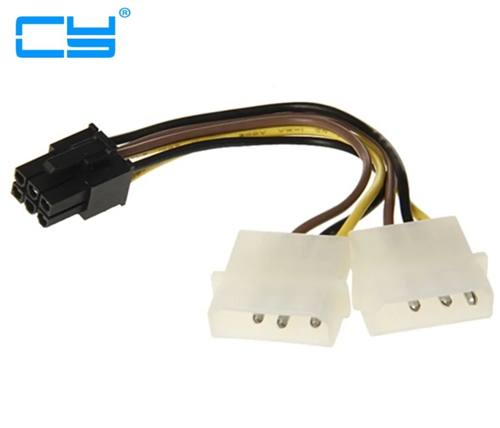 IDE Hard Disk 4 p to 6 p PCI-e Express pcie pci-express Video Card Power Cable PCI Express 6-p
IDE Hard Disk 4 p to 6 p PCI-e Express pcie pci-express Video Card Power Cable PCI Express 6-p