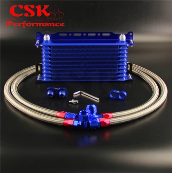 10 Row AN10 Oil cooler w/Bracket Hose Kit Fits For BMW E36/E46 M3 135/E90 335/640/740
10 Row AN10 Oil cooler w/Bracket Hose Kit Fits For BMW E36/E46 M3 135/E90 335/640/740