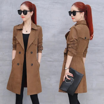 2020 spring new korean version of spring and autumn girls windbreaker and long sections wild coat ms. slim thin coat tide
2020 spring new korean version of spring and autumn girls windbreaker and long sections wild coat ms. slim thin coat tide