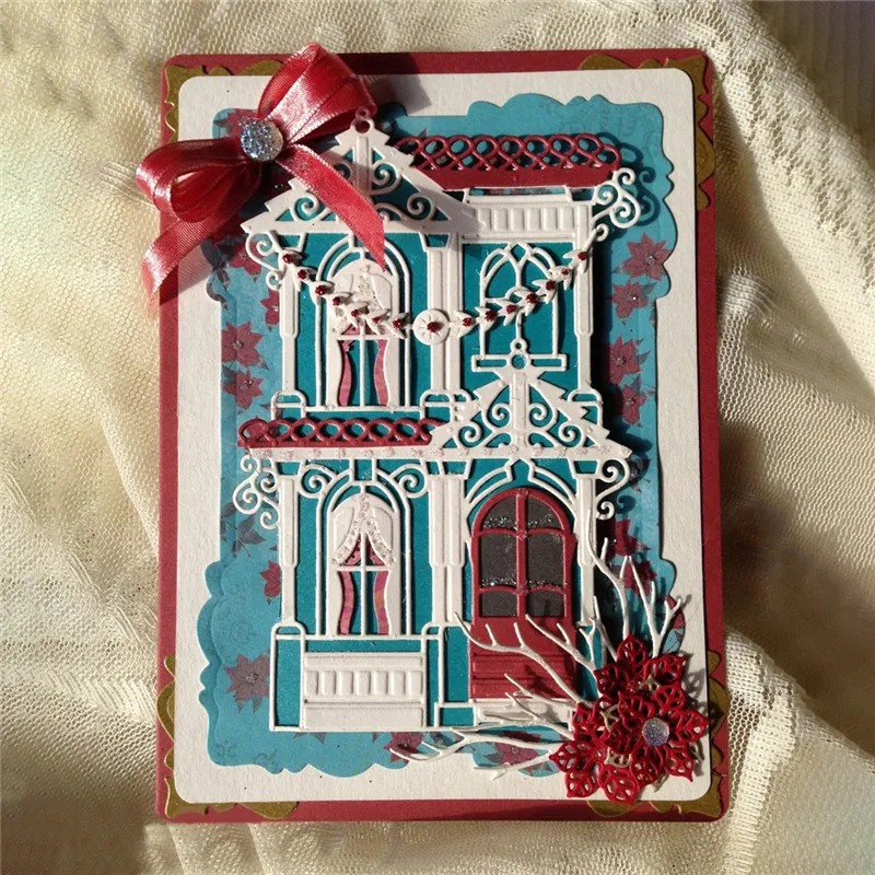 House Castle Building Metal Cutting Dies New 2019 for Craft Dies Scrapbooking Card Making DIY Die Cut Album Embossing Decor Dies
House Castle Building Metal Cutting Dies New 2019 for Craft Dies Scrapbooking Card Making DIY Die Cut Album Embossing Decor Dies